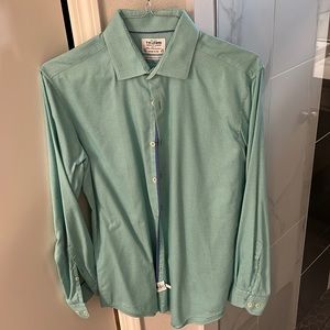 TM Lewin green dress shirt